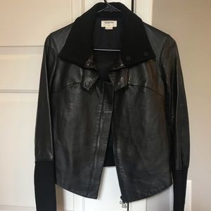HELMUT LANG lambskin leather jacket small